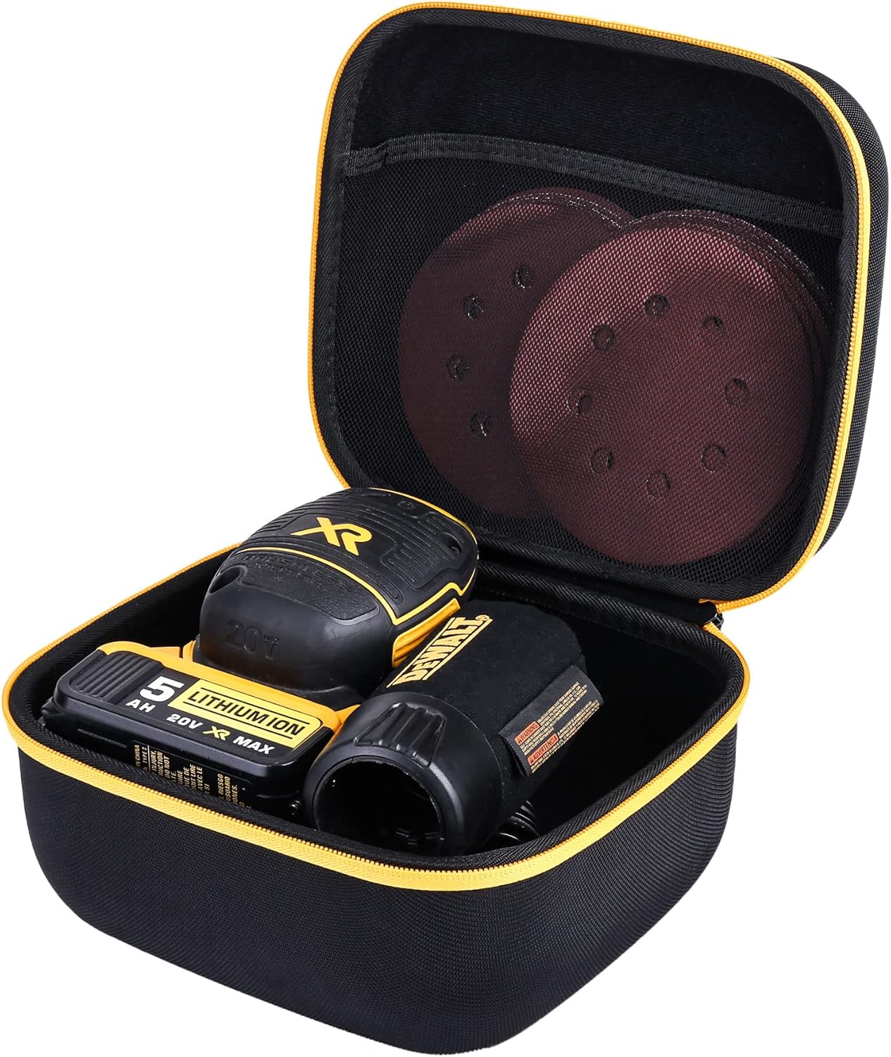 Khanka Durable Case for DEWALT 20V MAX Orbital Sander DCW210B - Protective 9 Khanka Durable Case for DEWALT 20V MAX Orbital Sander DCW210B - Protective - Image 9