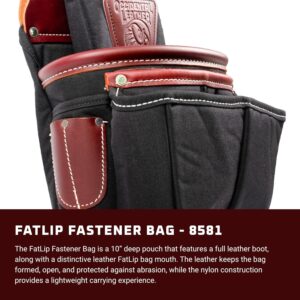 Occidental FatLip Tool Bag: 10-Pocket USA-Made Leather Fastener Pouch