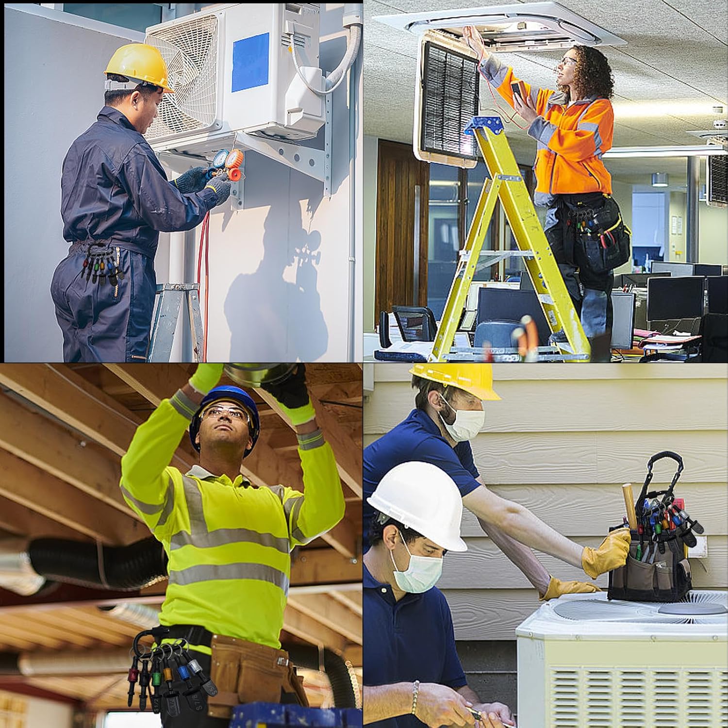 Professional HVAC Swaging Tool Set | Copper Tube Expander w/ 6 Drill Bits 6 Professional HVAC Swaging Tool Set | Copper Tube Expander w/ 6 Drill Bits - Image 6