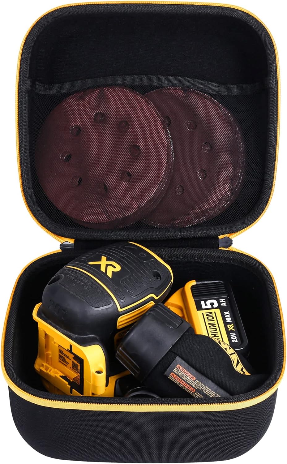 Khanka Durable Case for DEWALT 20V MAX Orbital Sander DCW210B - Protective 1 sander tool dewalt battery