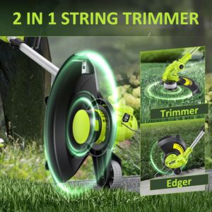 Effortless Lawn Care: Reviewing the 20V Cordless String Trimmer