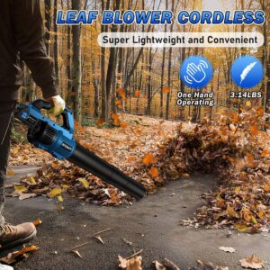 RYAHT Cordless Leaf Blower: Powerful, Lightweight & Efficient!