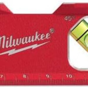 Milwaukee 4932459097 Billet Torpedo Level, Red/Black