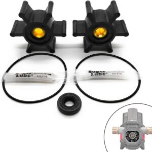 REPLACEMENTKITS.COM 2 Pack Impeller, O-Ring Kit & Oil Seal Complete Replacement Kit, Fully Compatible with Milwaukee M18 Transfer Pumps (Replaces Part 49-16-2771)