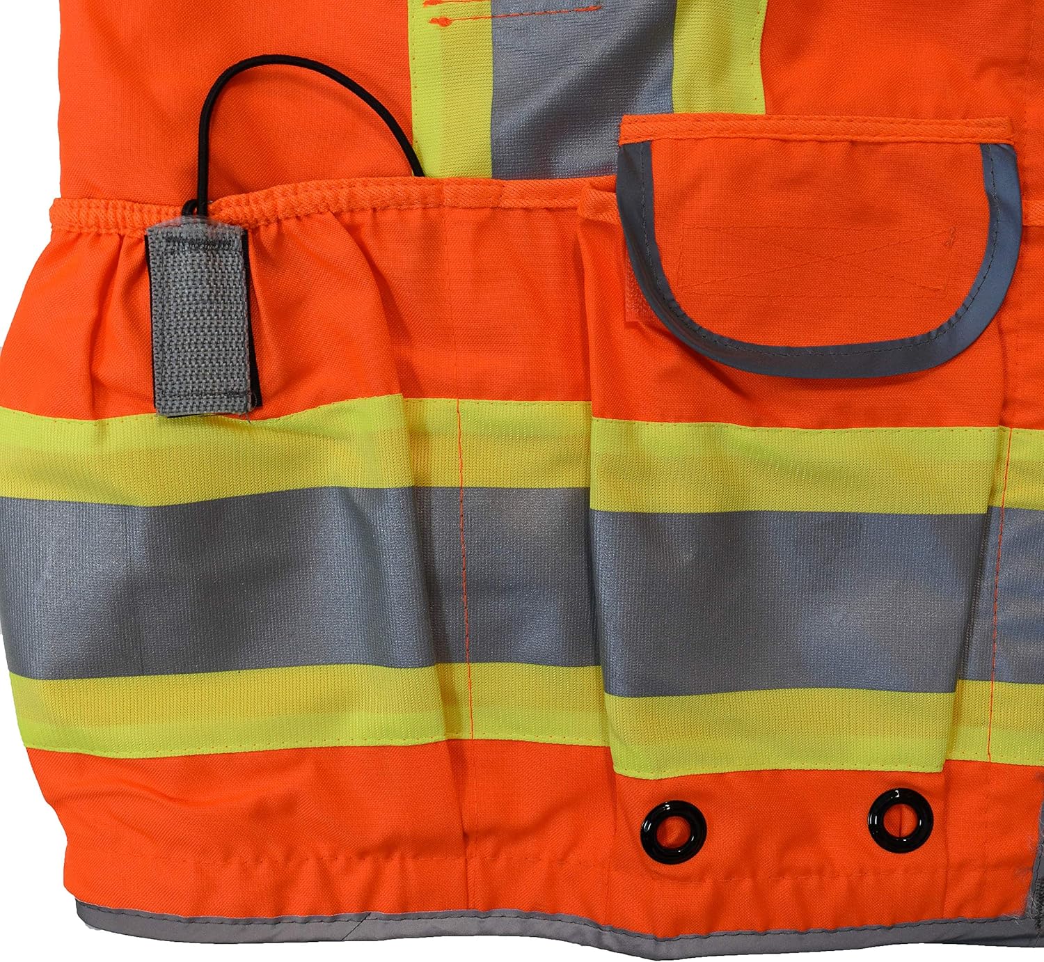 High-Visibility Safety Vest | Class 2 Engineer Workwear with Padded Neck Support 5 High-Visibility Safety Vest | Class 2 Engineer Workwear with Padded Neck Support - Image 5