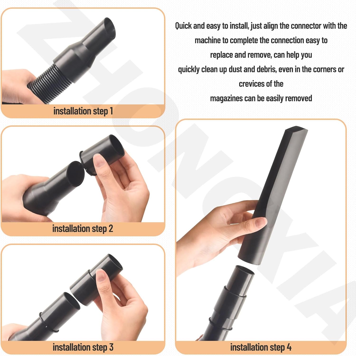 Milwaukee Vacuum Hose Replacement Part 14-37-0170 for Compact Wet Dry Vac 0882-20 3 Milwaukee Vacuum Hose Replacement Part 14-37-0170 for Compact Wet Dry Vac 0882-20 - Image 3