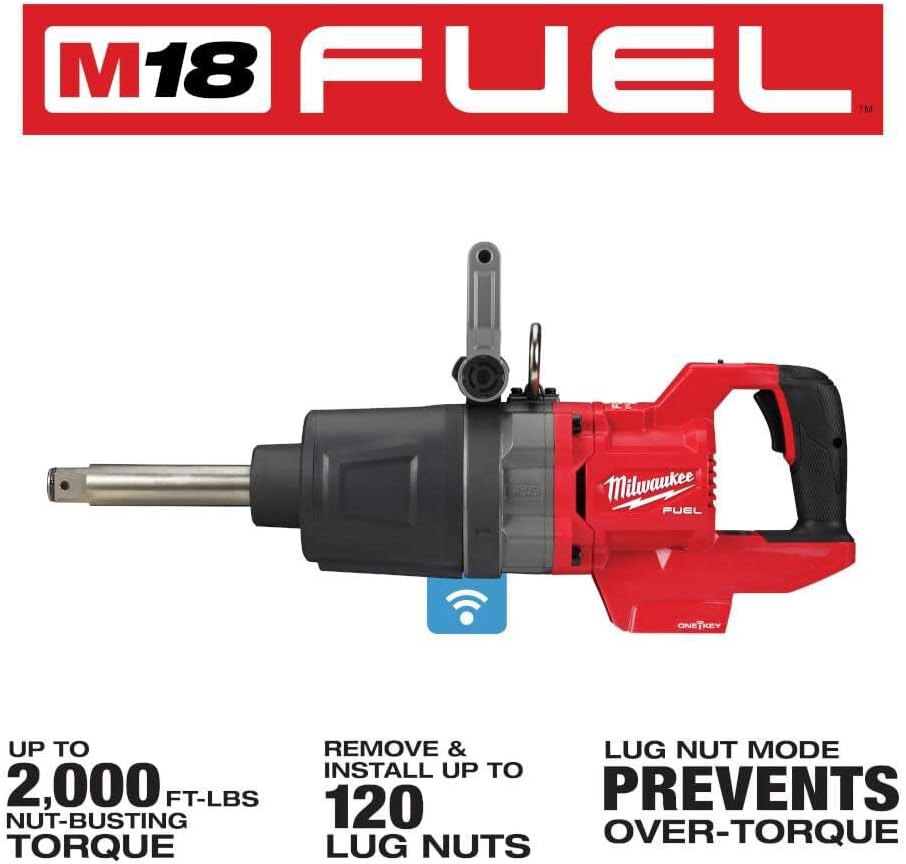Milwaukee M18 FUEL 1" D-Handle Impact Wrench with One-Key - High Torque Cordless Tool 3 Milwaukee M18 FUEL 1" D-Handle Impact Wrench with One-Key - High Torque Cordless Tool - Image 3