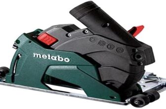 Our Review of the Metabo Ced 125 Plus: Low-Dust Cutting Hood