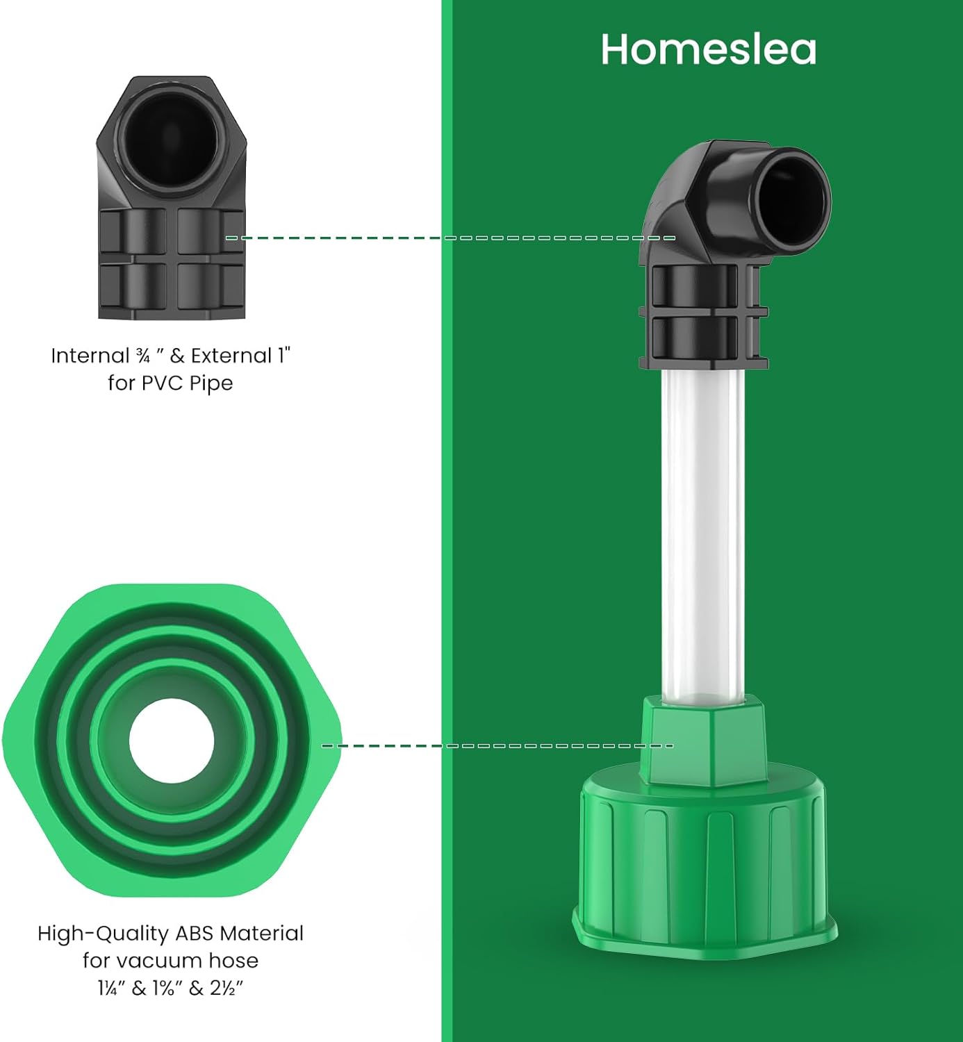 HVAC AC Drain Line Cleaner Tool | PVC Pipe Unclogger | Condensate Vacuum Attachment 7 HVAC AC Drain Line Cleaner Tool | PVC Pipe Unclogger | Condensate Vacuum Attachment - Image 7