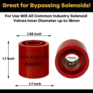 Premium HVAC Solenoid Valve Magnet Tool – 18mm Troubleshooting Kit w/ Case