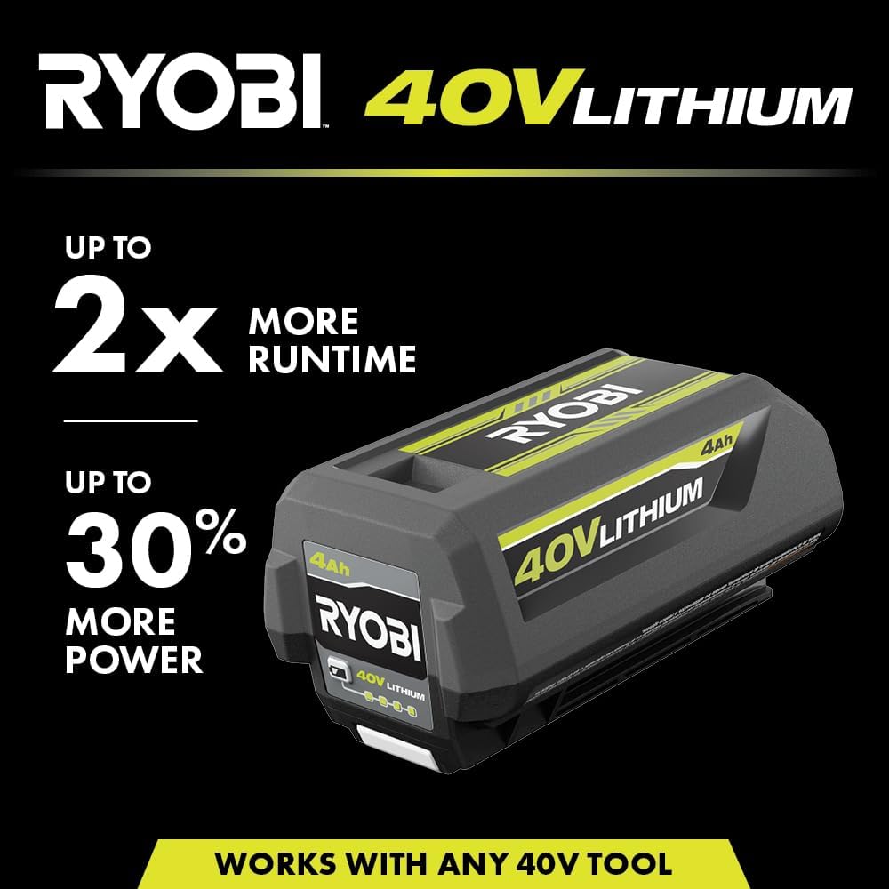 Power Up Your Projects: Ryobi 40V 4.0 Ah Battery Review 4 Power Up Your Projects: Ryobi 40V 4.0 Ah Battery Review - Image 4