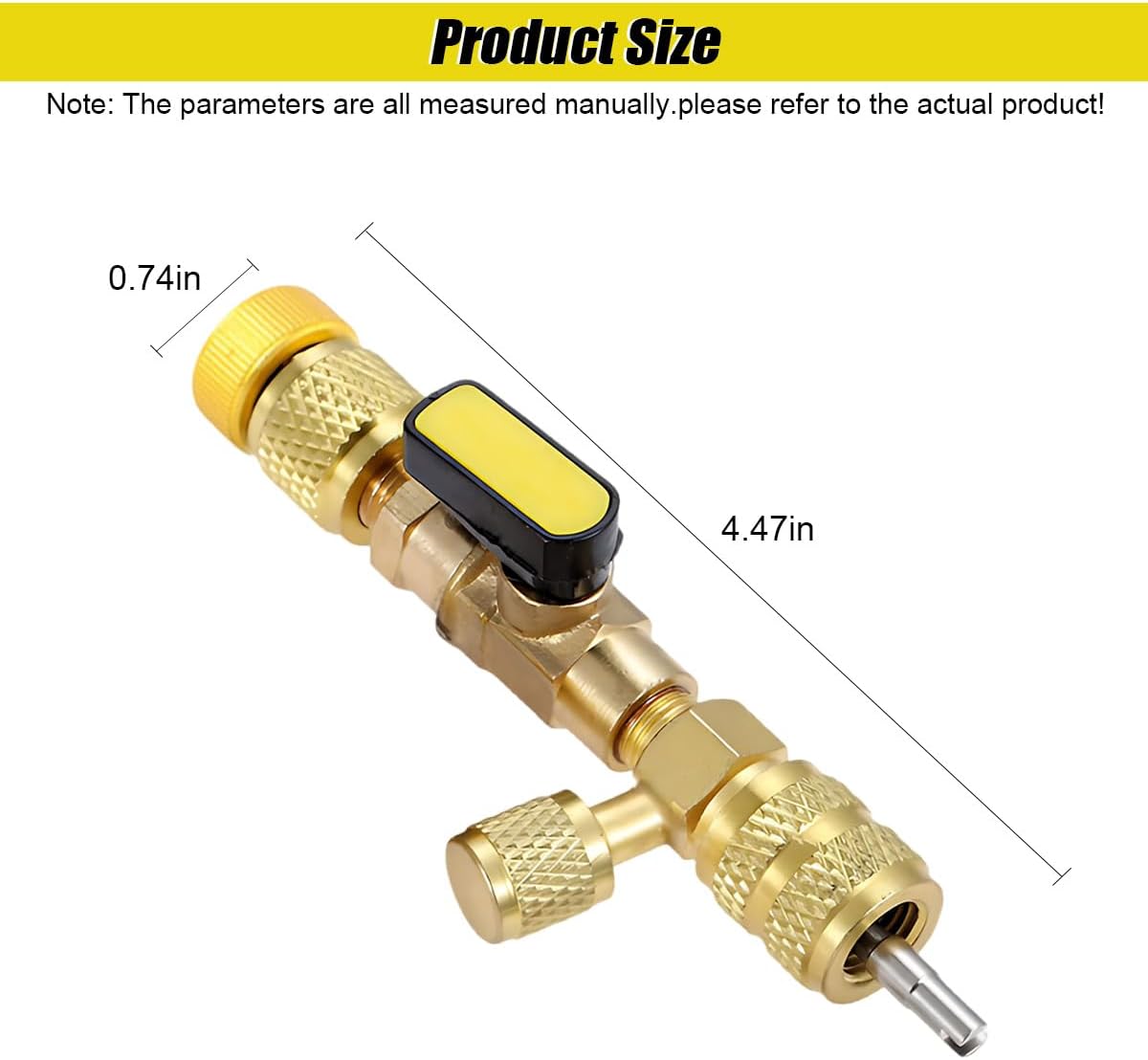 Professional HVAC Valve Core Tool Set with Adapters for R22/R410a Systems 2 Professional HVAC Valve Core Tool Set with Adapters for R22/R410a Systems - Image 2