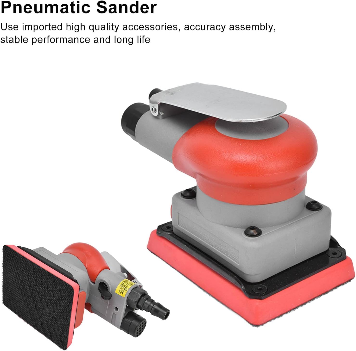 BTER 10000RPM Air Orbital Sander - Professional Square Pneumatic Sander 7 BTER 10000RPM Air Orbital Sander - Professional Square Pneumatic Sander - Image 7