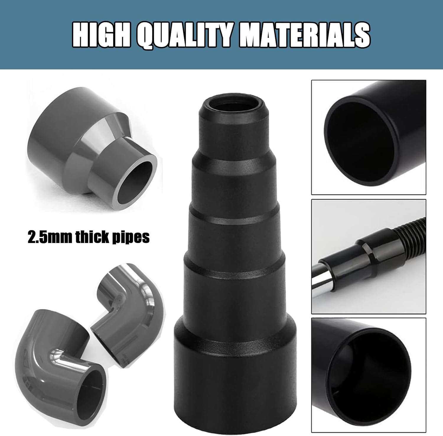 Universal HVAC AC Drain Line Cleaner Vacuum Adapter - Unclog & Evacuate Pipes 5 Universal HVAC AC Drain Line Cleaner Vacuum Adapter - Unclog & Evacuate Pipes - Image 5