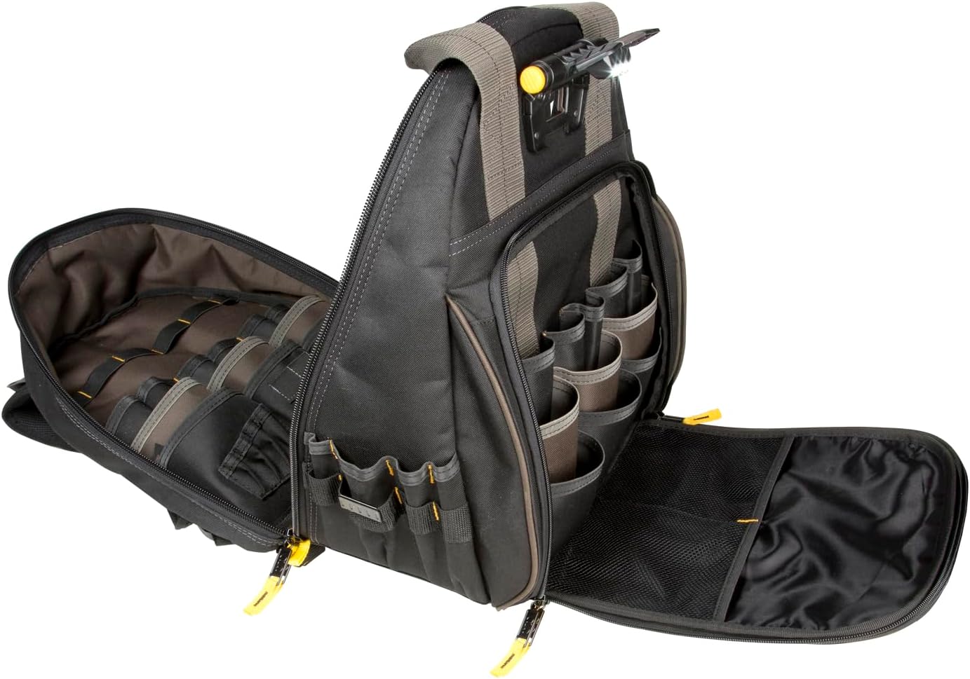 CLC Tech Gear 53-Pocket LED Tool Backpack - Ultimate Organizer L255 6 CLC Tech Gear 53-Pocket LED Tool Backpack - Ultimate Organizer L255 - Image 6