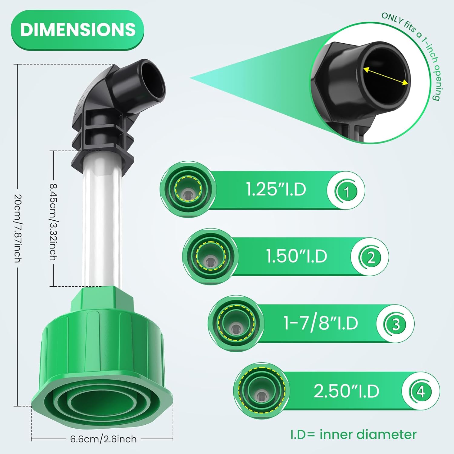 HVAC AC Drain Line Cleaner Tool | PVC Pipe Unclogger | Condensate Vacuum Attachment 3 HVAC AC Drain Line Cleaner Tool | PVC Pipe Unclogger | Condensate Vacuum Attachment - Image 3