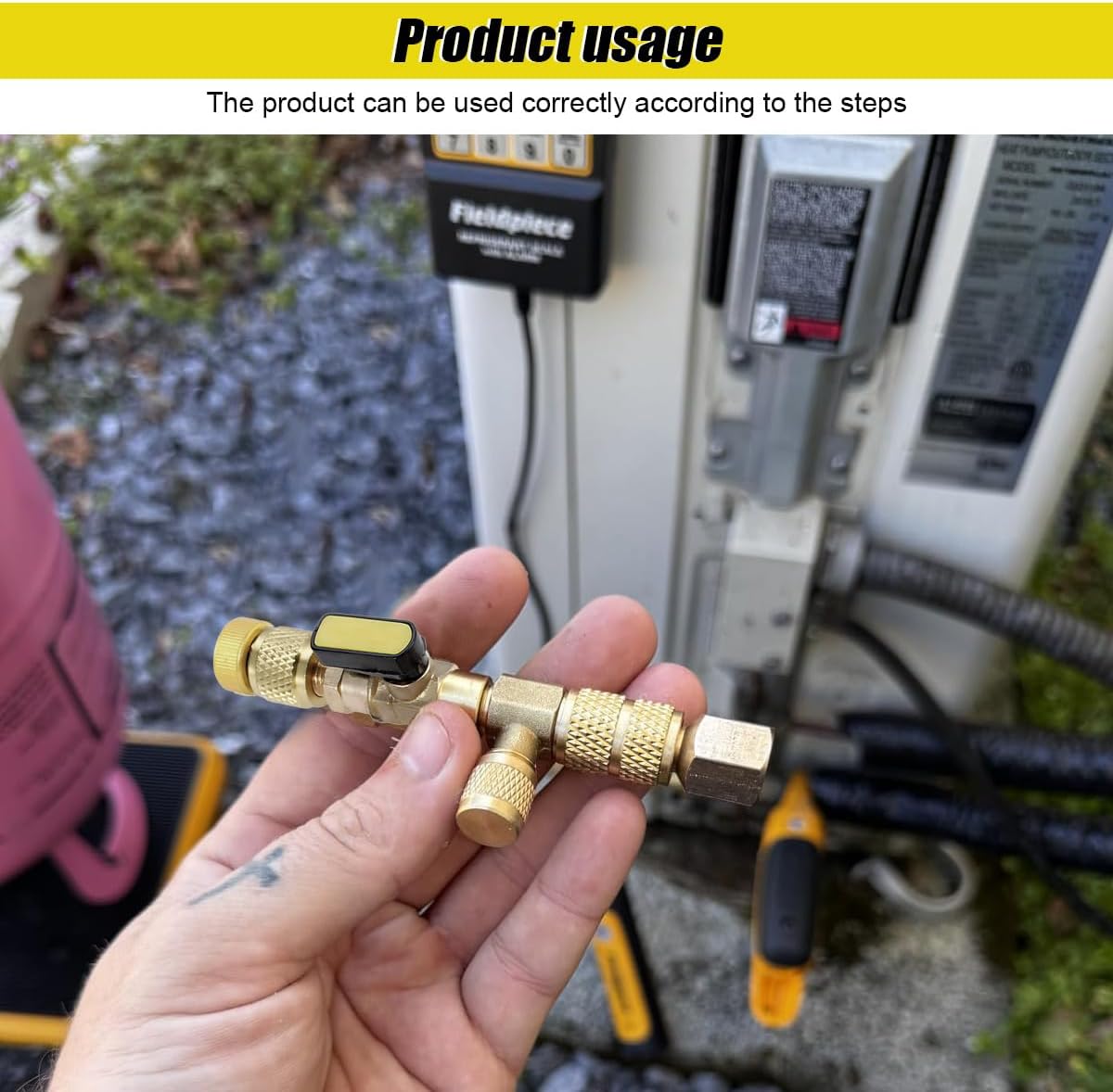 Professional HVAC Valve Core Tool Set with Adapters for R22/R410a Systems 6 Professional HVAC Valve Core Tool Set with Adapters for R22/R410a Systems - Image 6