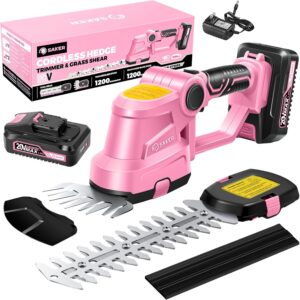 Effortless Gardening: Saker Cordless Hedge Trimmer Review