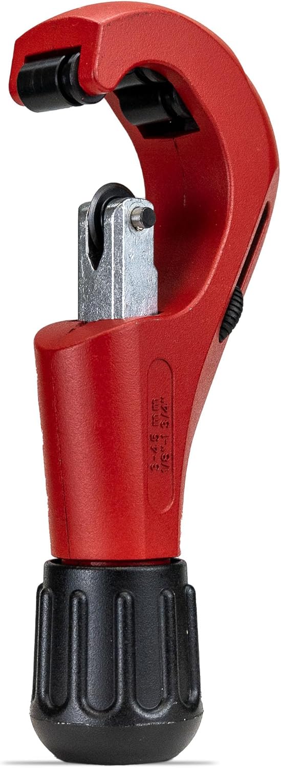 HCPRO Pro-Grade Pipe Cutter: 1/8-1 3/4" for Copper, PVC & EMT + Bonus Wheel 5 HCPRO Pro-Grade Pipe Cutter: 1/8-1 3/4" for Copper, PVC & EMT + Bonus Wheel - Image 5