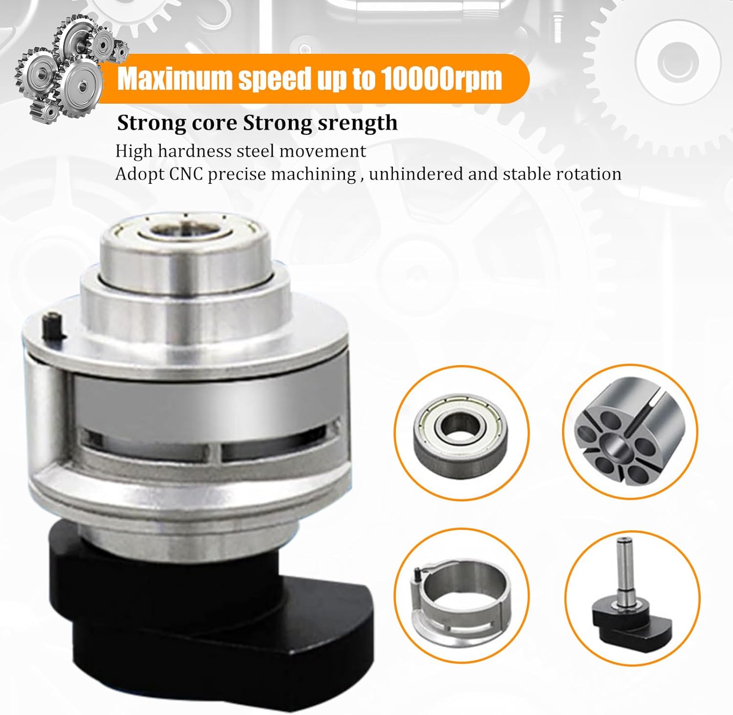 BTER 10000RPM Air Orbital Sander - Professional Square Pneumatic Sander 3 BTER 10000RPM Air Orbital Sander - Professional Square Pneumatic Sander - Image 3