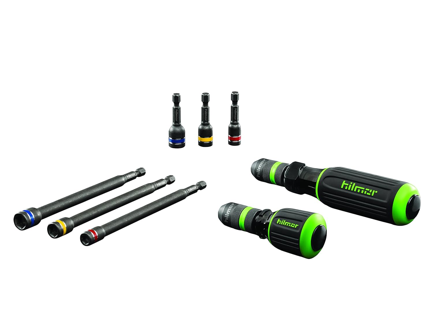 Hilmor 8-Piece Magnetic Nut Driver Set | Professional HVAC Fast Connect Tools 2 Hilmor 8-Piece Magnetic Nut Driver Set | Professional HVAC Fast Connect Tools - Image 2