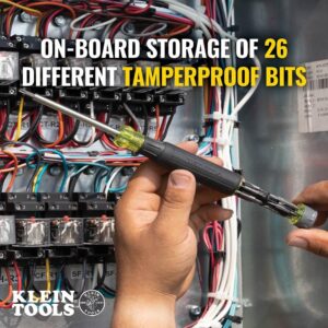 Klein Tools 27-Piece Precision Screwdriver Set with Magnetic Tip & Storage