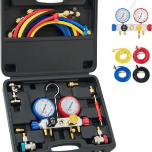 hvac tools and equipment set