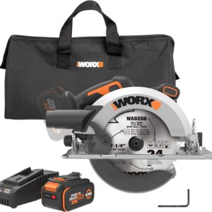 Unleashing Power: A Review of the Worx Nitro 20V Circular Saw