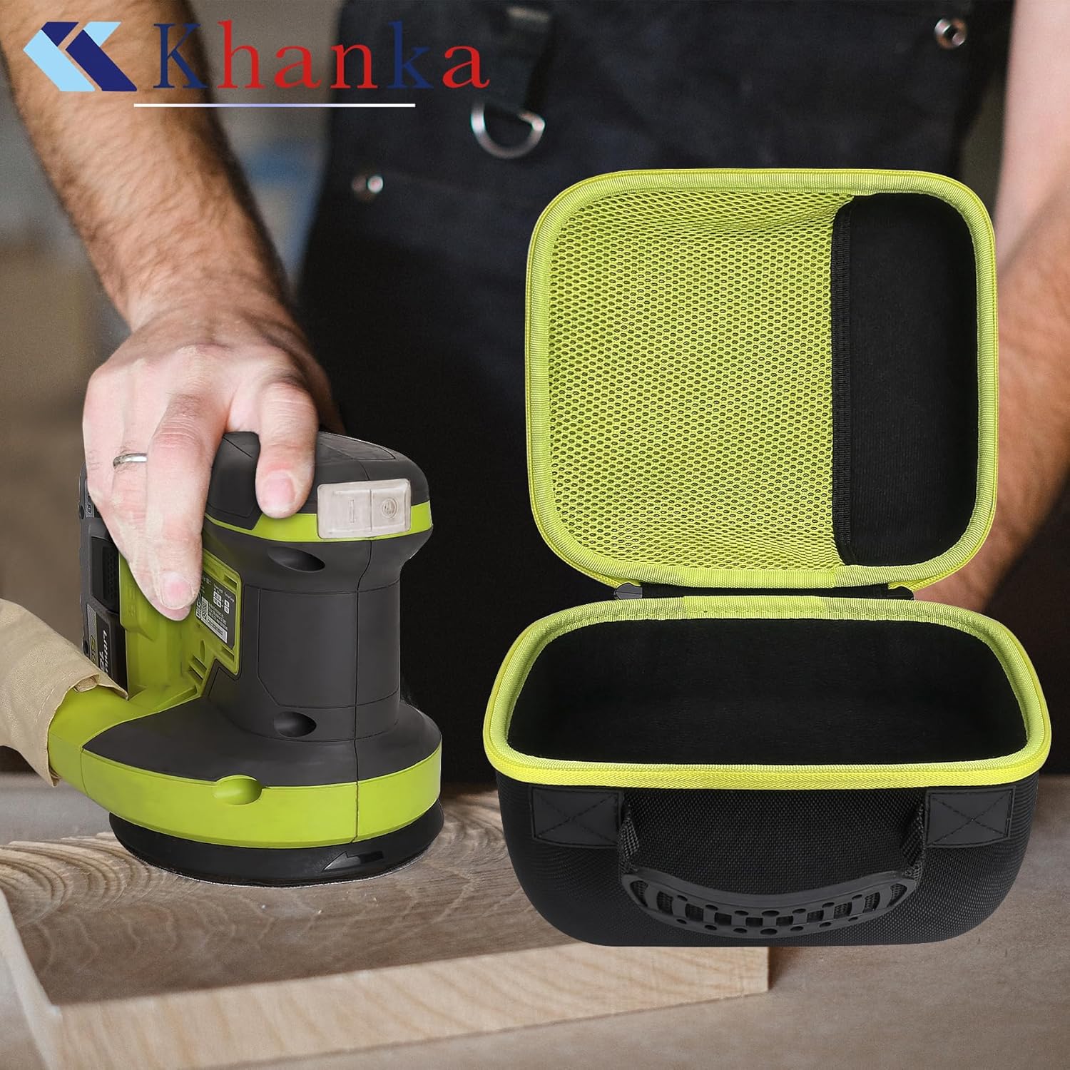 Protective khanka Hard Case for Ryobi P411 Orbit Power Sander 7 Protective khanka Hard Case for Ryobi P411 Orbit Power Sander - Image 7