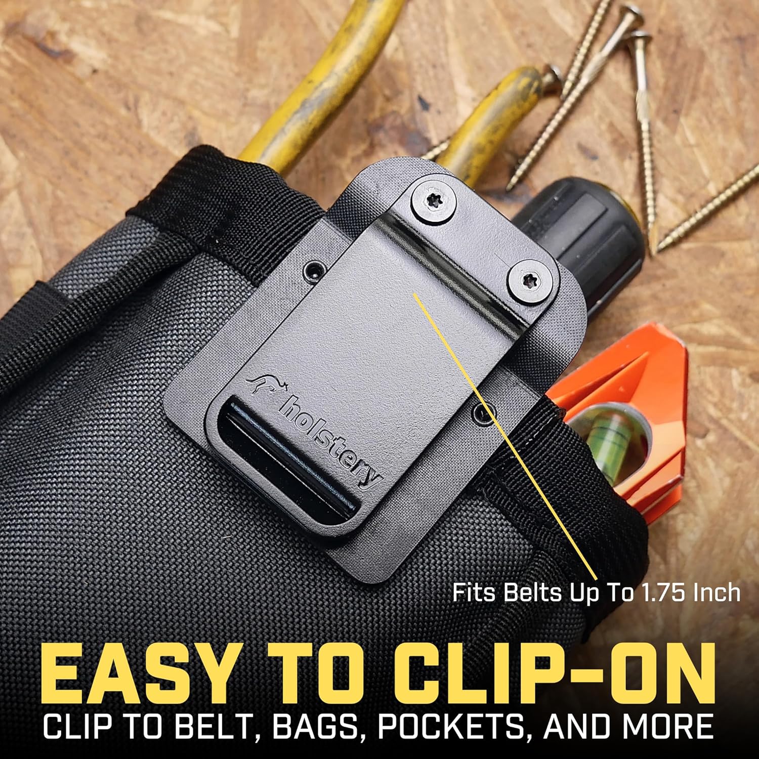 Joey Pouch Pro: Heavy-Duty Tool Belt Bag for Professional Tradesmen & Contractors 6 Joey Pouch Pro: Heavy-Duty Tool Belt Bag for Professional Tradesmen & Contractors - Image 6