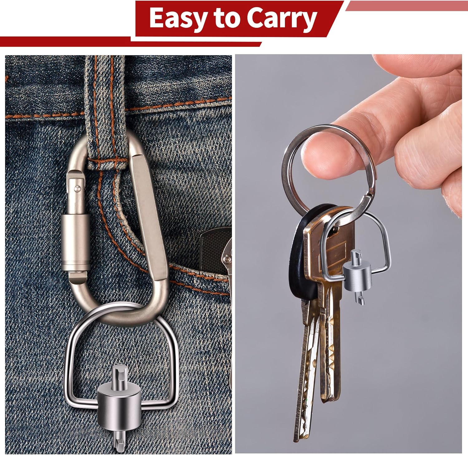 HVAC Universal Refrigerant Cap Key | 1/4" Multi Tool for 410A R22 Safety Caps 6 HVAC Universal Refrigerant Cap Key | 1/4" Multi Tool for 410A R22 Safety Caps - Image 6