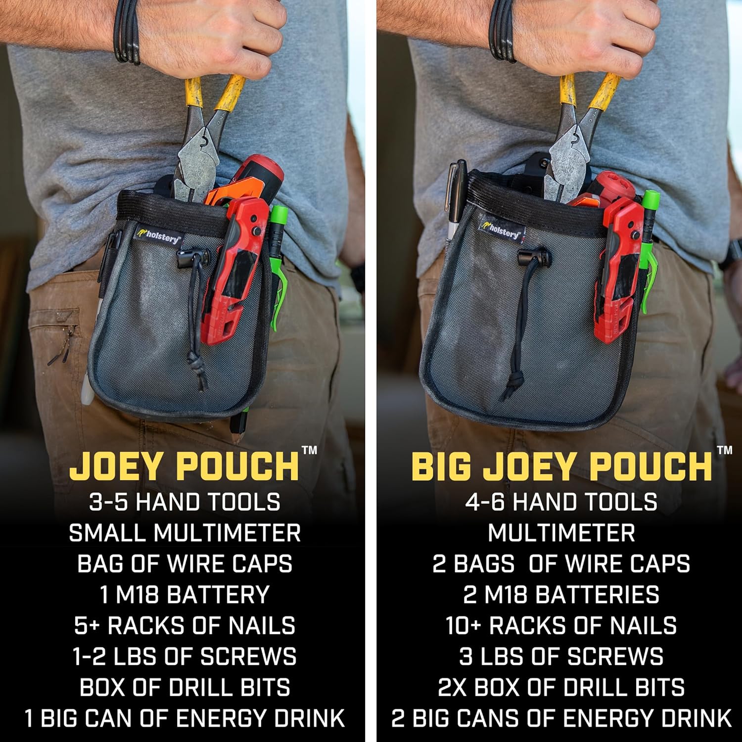 Joey Pouch Pro: Heavy-Duty Tool Belt Bag for Professional Tradesmen & Contractors 5 Joey Pouch Pro: Heavy-Duty Tool Belt Bag for Professional Tradesmen & Contractors - Image 5