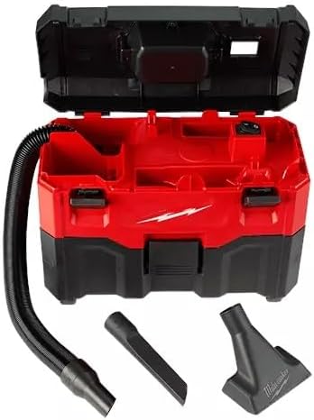 Milwaukee M18 18V Cordless Wet/Dry Vacuum - Powerful Jobsite Cleaner, Lightweight 10.1 lbs 1 LISAN 0880-20 for Milwaukee M18 18 Volt Cordless Wet/Dry Vacuum, Tool Only,Weight 10.1 lbs,Sealed Suction in Water 32 in