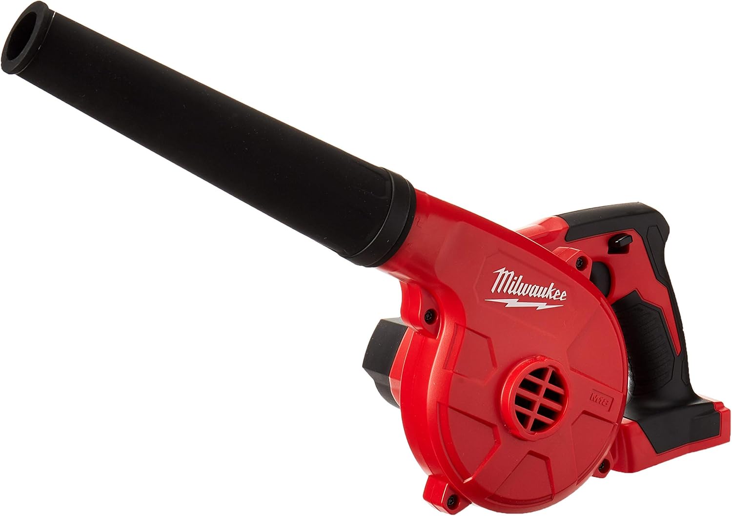 Milwaukee M18 Cordless Leaf Blower 100 CFM Compact Jobsite Power Tool 1 Milwaukee 0884-20 M18 18 V Litio Ion 100 CFM 160 MPH Inalámbrico Compacto Multipropósito Utility Blower (Renewed)