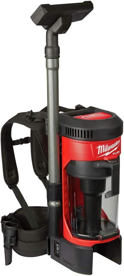 Milwaukee M18 FUEL Cordless Backpack Vacuum for Professional Cleaning Power 1 Milwaukee Electric - M18 Fuel 3-in-1 BACKPK Vacuum