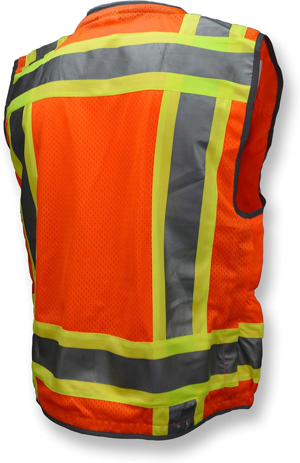 High-Visibility Safety Vest | Class 2 Engineer Workwear with Padded Neck Support 2 High-Visibility Safety Vest | Class 2 Engineer Workwear with Padded Neck Support - Image 2