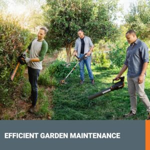 3-in-1 Cordless Yard Tool Set: 20V Trimmer, Blower & Hedge Trimmer Combo