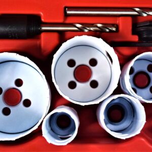 Milwaukee 9-Piece Bi-Metal Hole Saw Kit | Pro-Grade Cutting Set for Metal & Wood
