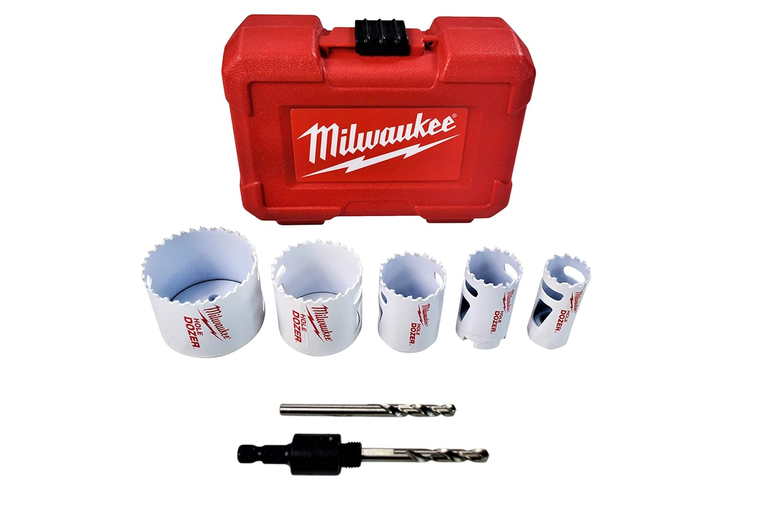 Milwaukee 9-Piece Bi-Metal Hole Saw Kit | Pro-Grade Cutting Set for Metal & Wood 3 Milwaukee 9-Piece Bi-Metal Hole Saw Kit | Pro-Grade Cutting Set for Metal & Wood - Image 3