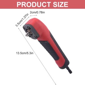Right Angle Drill Adapter 90-Degree Screwdriver Attachment Power Tool Accessory
