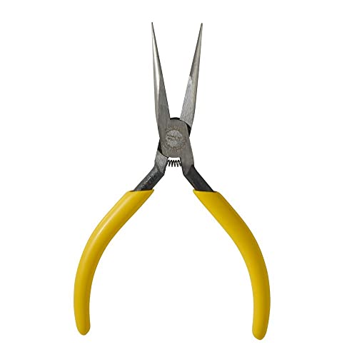 Klein Pro Slim Needle Nose Pliers - Precision 5" Compact Wire Cutting Tool 3 Klein Pro Slim Needle Nose Pliers - Precision 5" Compact Wire Cutting Tool - Image 3