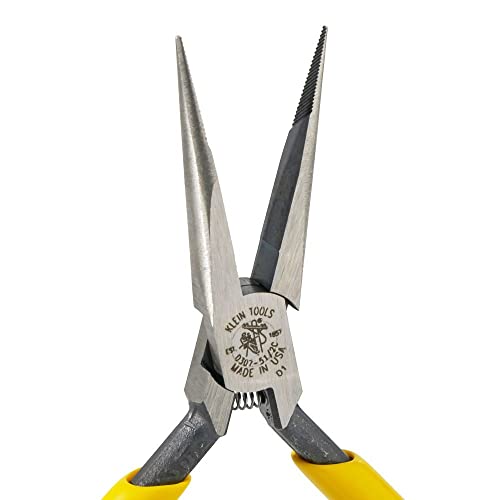 Klein Pro Slim Needle Nose Pliers - Precision 5" Compact Wire Cutting Tool 2 Klein Pro Slim Needle Nose Pliers - Precision 5" Compact Wire Cutting Tool - Image 2
