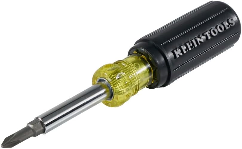 Klein Tools 5-in-1 Multi-Bit Screwdriver for Electricians and Pros 1 hvac tools screwdriver