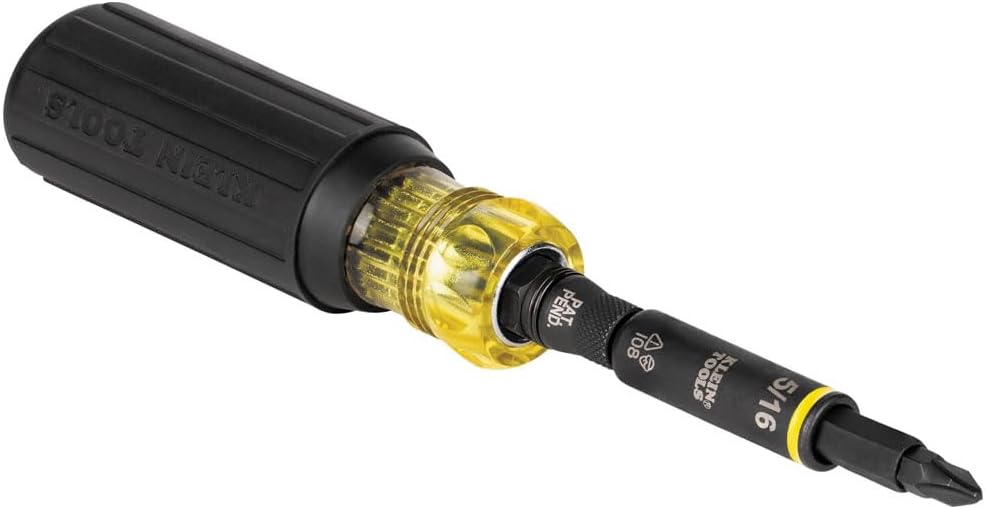 Klein HVAC Magnetic Multi-Bit Screwdriver 8-in-1 Hex Slide Drive Tool 5 Klein HVAC Magnetic Multi-Bit Screwdriver 8-in-1 Hex Slide Drive Tool - Image 5