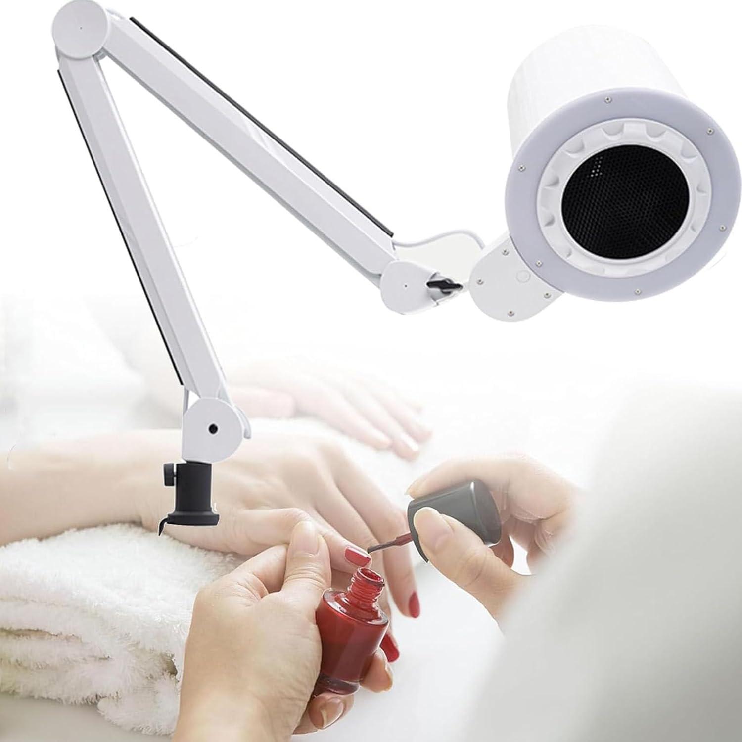 Our Review of the Powerful 80W Nail Dust Collector with LED Light