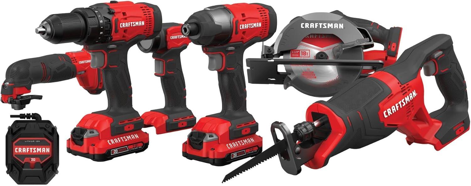 Top CRAFTSMAN V20 Cordless Tool Combos for Every DIYer