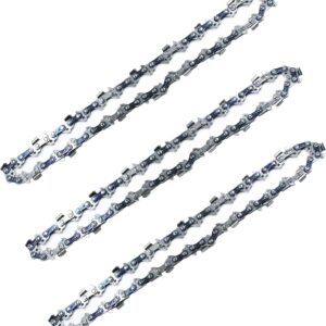 49-16-2750 8" Pruning Saw Chain for Milwau-kee 3004-20 Chainsaw, 8 Inch Replacement Chain for Milwau-kee 3004-20 M-18 HATCHET Pruning Saw (8" 33DL 3/8"LP .043"- *3)