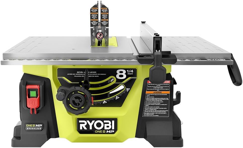 Power Meets Precision: RYOBI 18V ONE+ HP Table Saw Review 1 Power Meets Precision: RYOBI 18V ONE+ HP Table Saw Review
