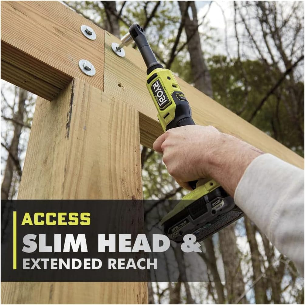 RYOBI ONE+ HP 18V Brushless Extended Reach Ratchet Tool PBLRC01B 5 RYOBI ONE+ HP 18V Brushless Extended Reach Ratchet Tool PBLRC01B - Image 5