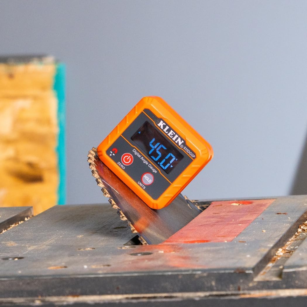 Klein Tools 935DGGP Digital Angle Finder Gauge with Magnetic Base & Conversions 7 Klein Tools 935DGGP Digital Angle Finder Gauge with Magnetic Base & Conversions - Image 7